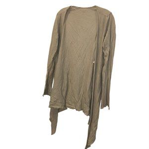 Calypso St. Barth dove gray super light weight open waterfall cotton jer…